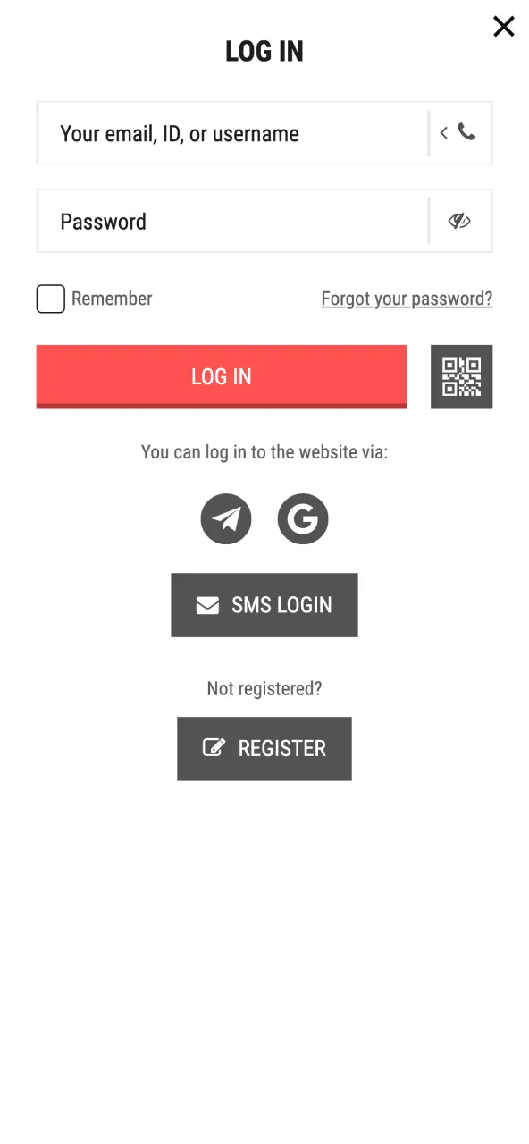 Log in securely to Paripulse using email or phone and password.