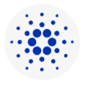 Cardano logo.