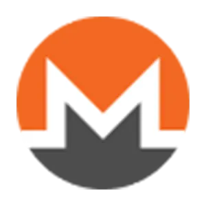 Monero logo.